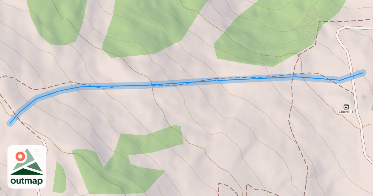 Map of Loups - Haut