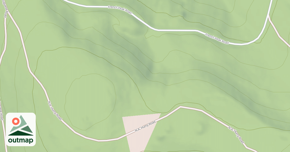 Map of N.A. HURRY