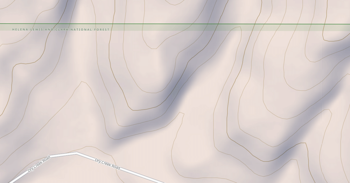 Map preview of DRY CREEK SPUR 113