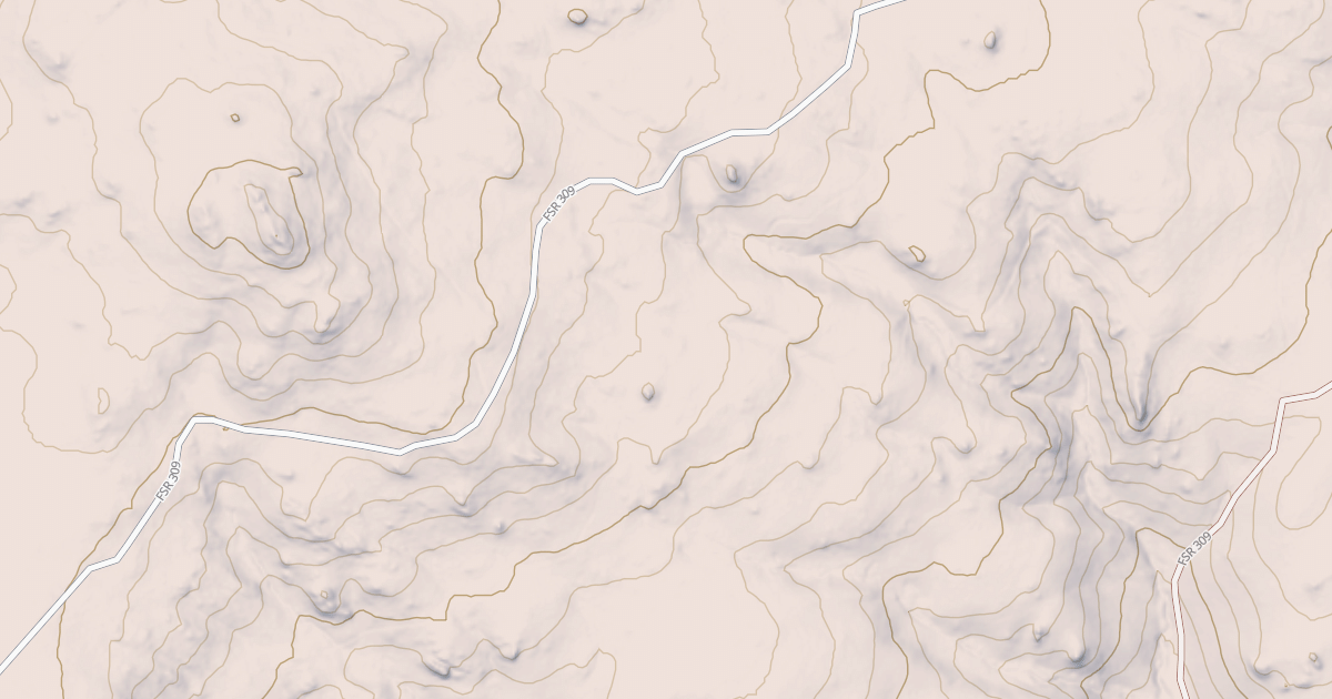 Map preview of USFS Motor Vehicle Use Map Trails 4624
