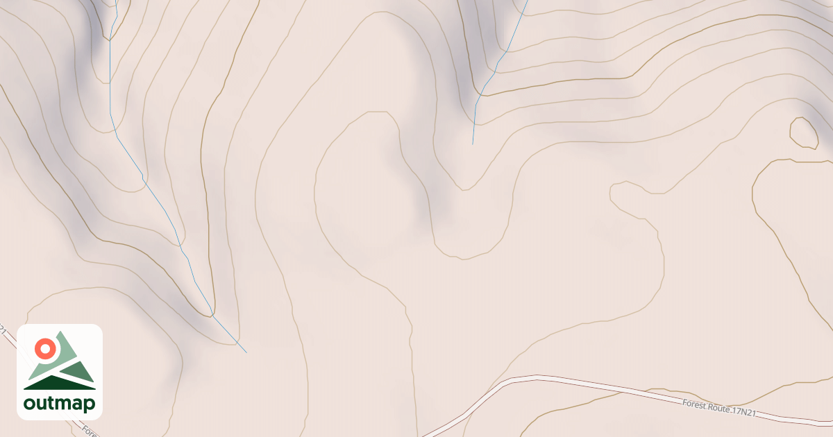 Map of SIGNAL PEAK