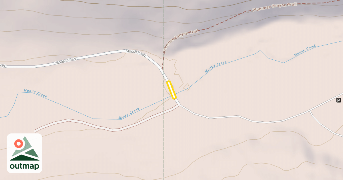 Map of Moose Road