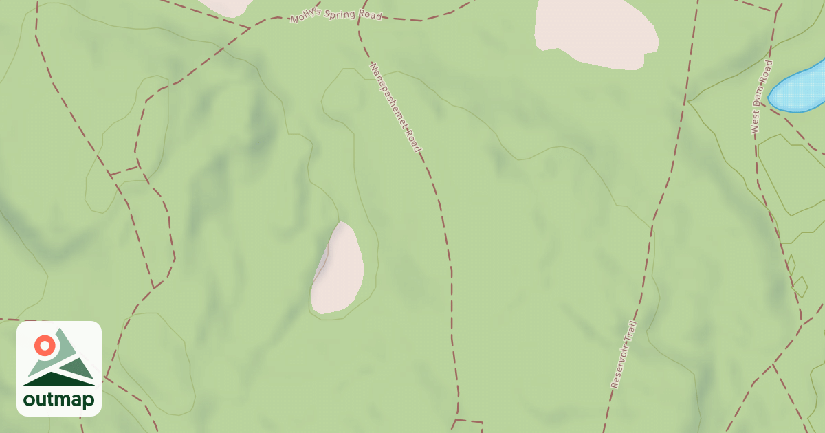 Map of Mountain Bike