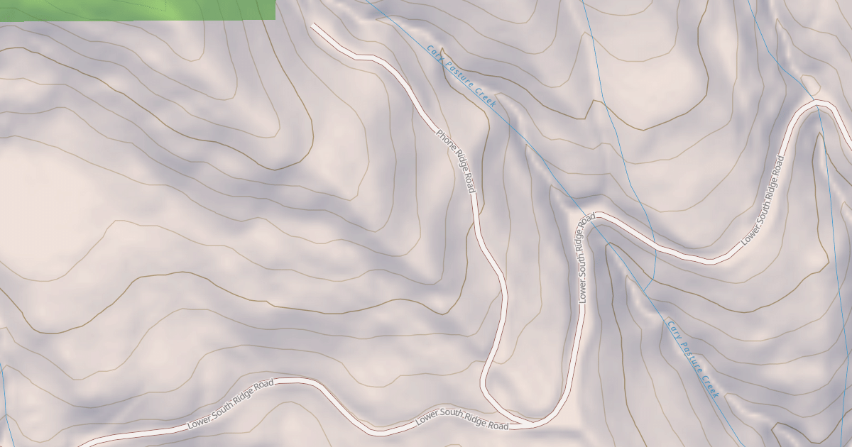 Map preview of PHONE RIDGE