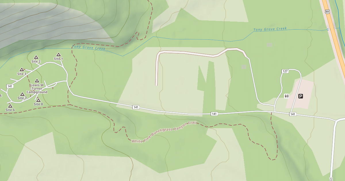 Map preview of LEWIS M TURNER C.G.