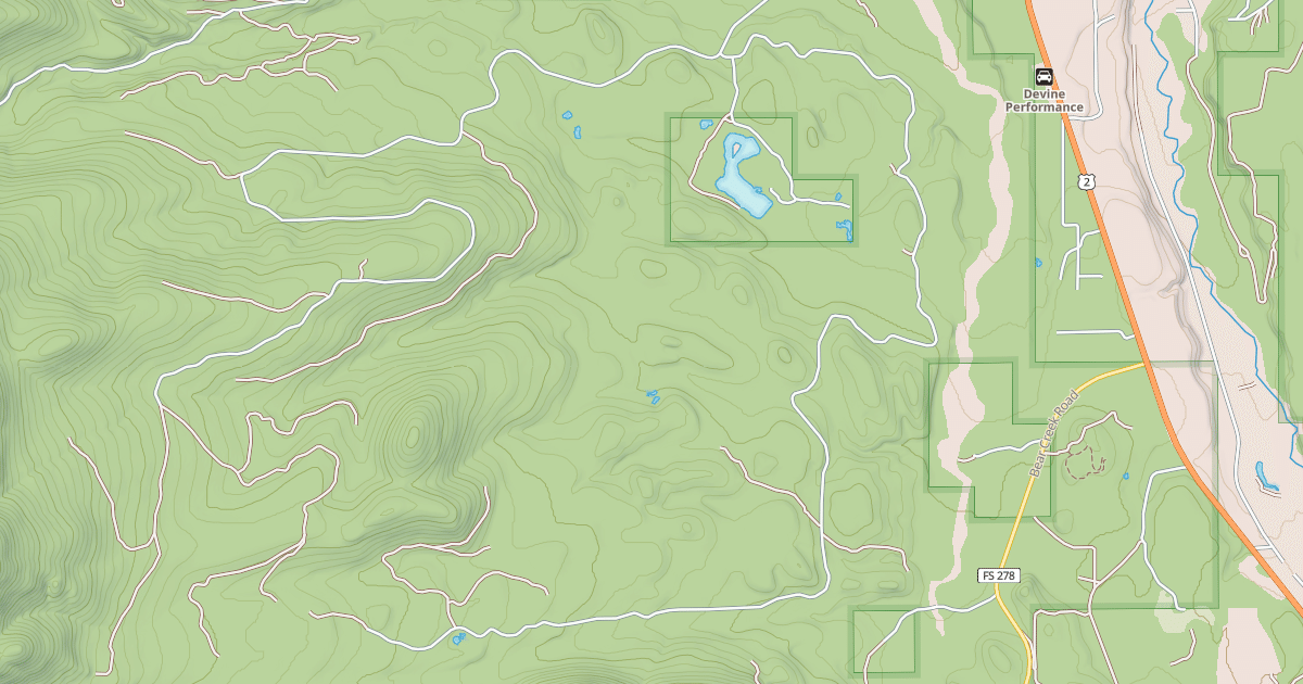 Map preview of DEEP CREEK