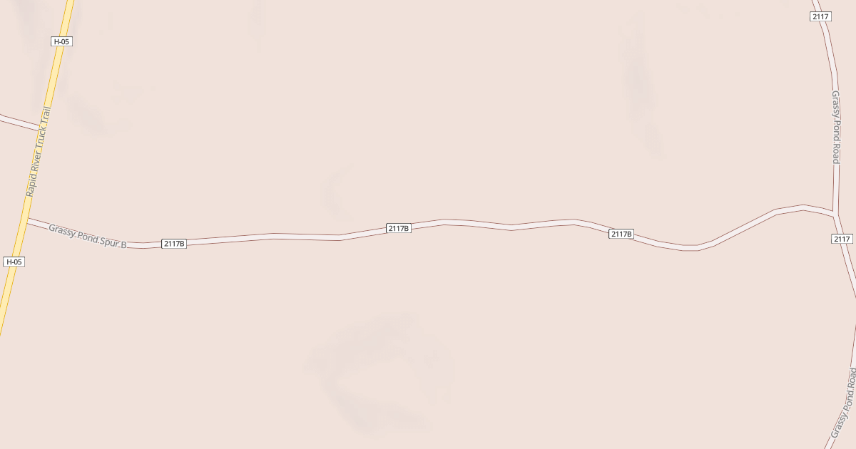 Map preview of GRASSY POND SPUR B