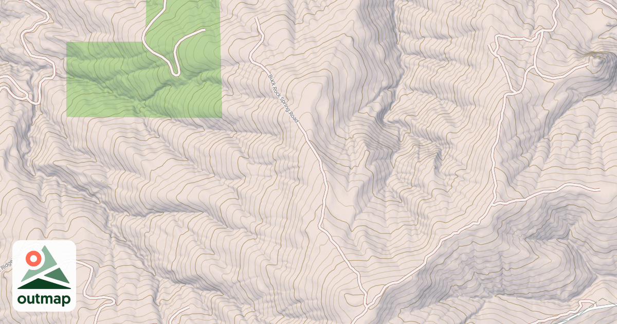 Map of BUCK ROCK SPRING