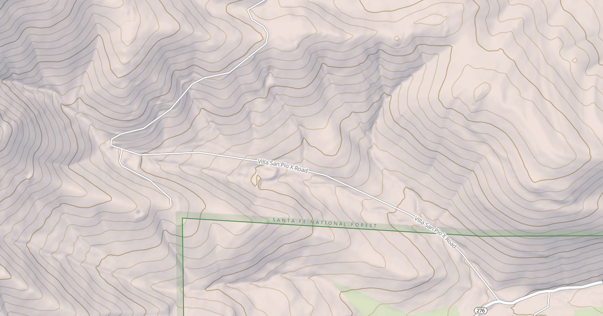 Map preview of VILLA SAN PIO X