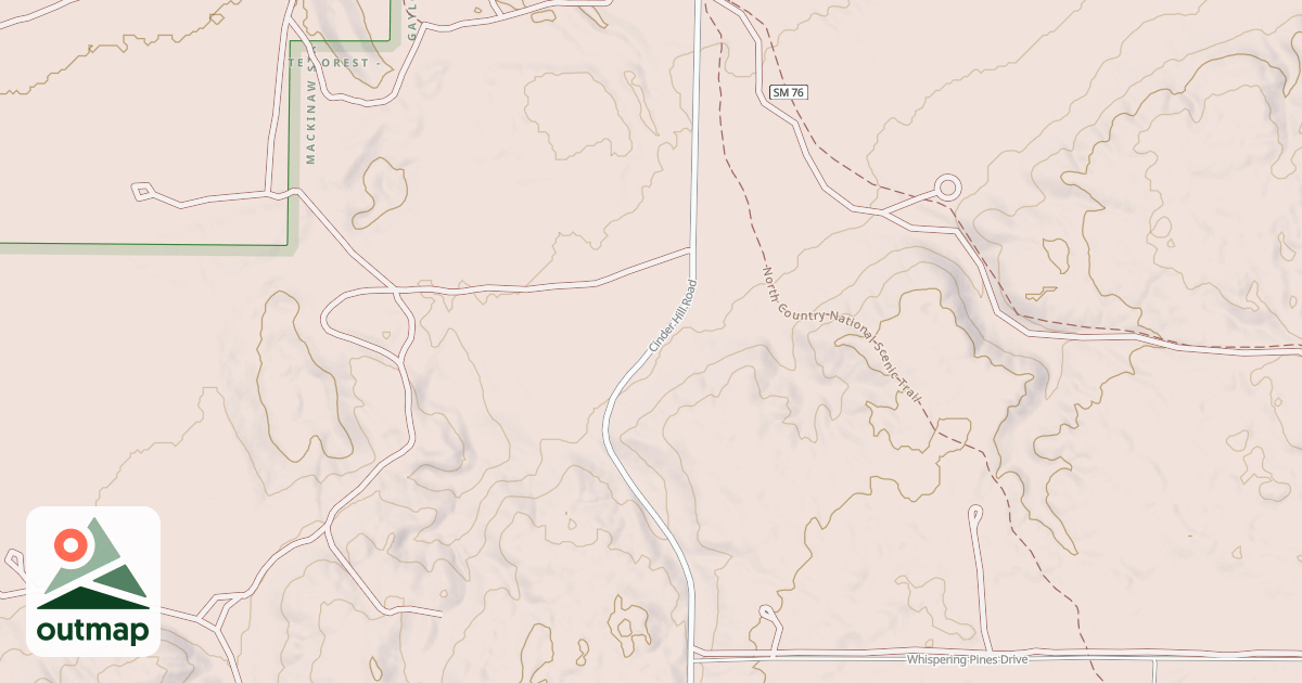 Map of Tomahawk To Kalkaska Mccct