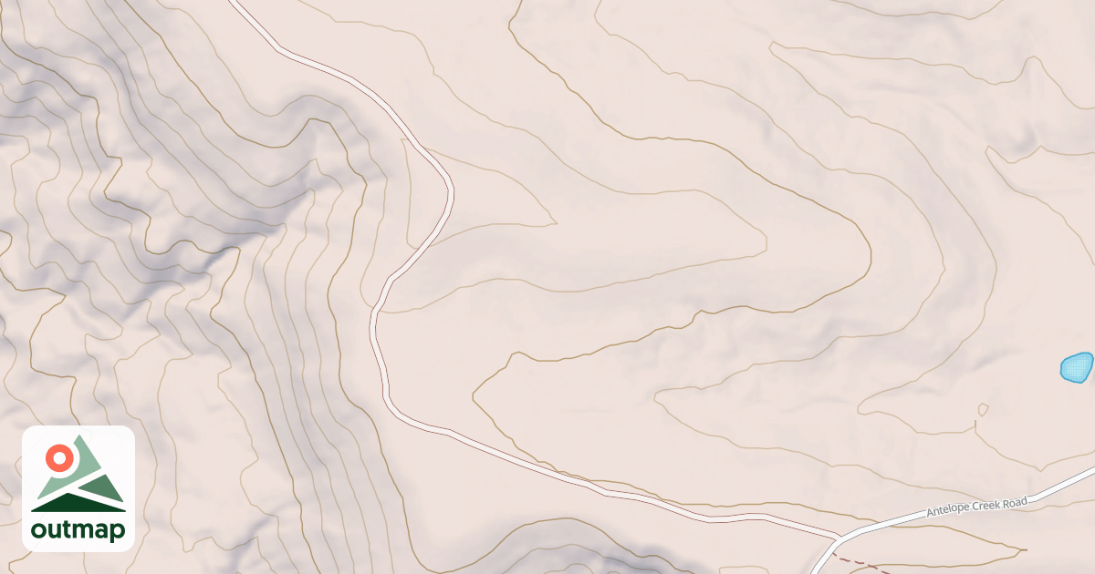 Map of Black Canyon Trail