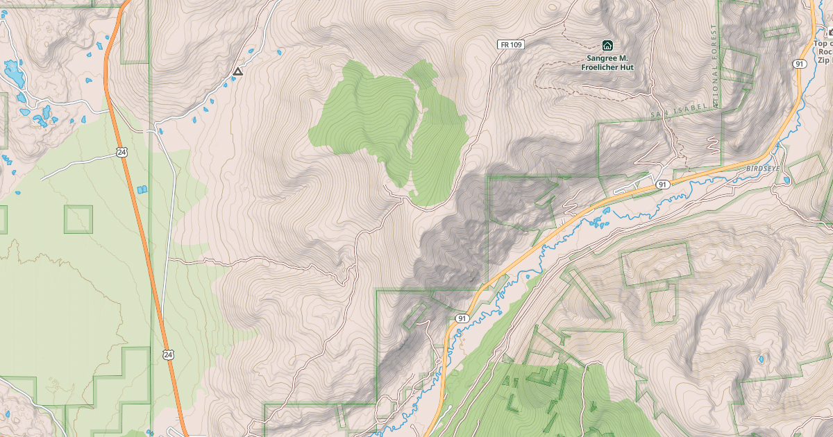 Map preview of MT. ZION 4WD