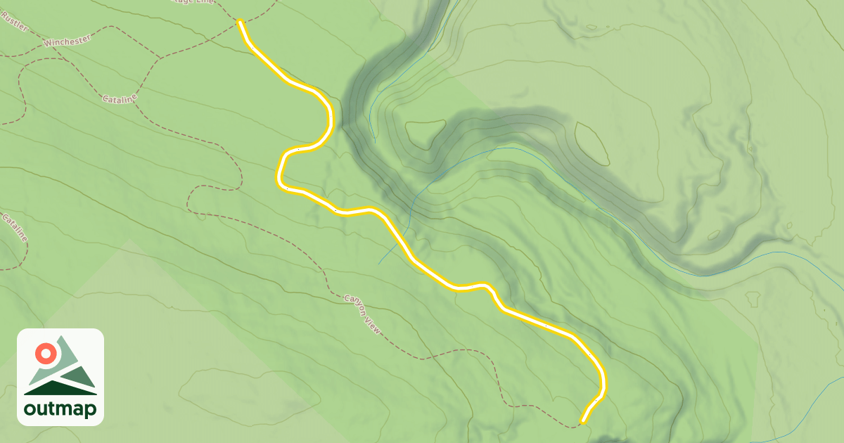 Map of Canyon View