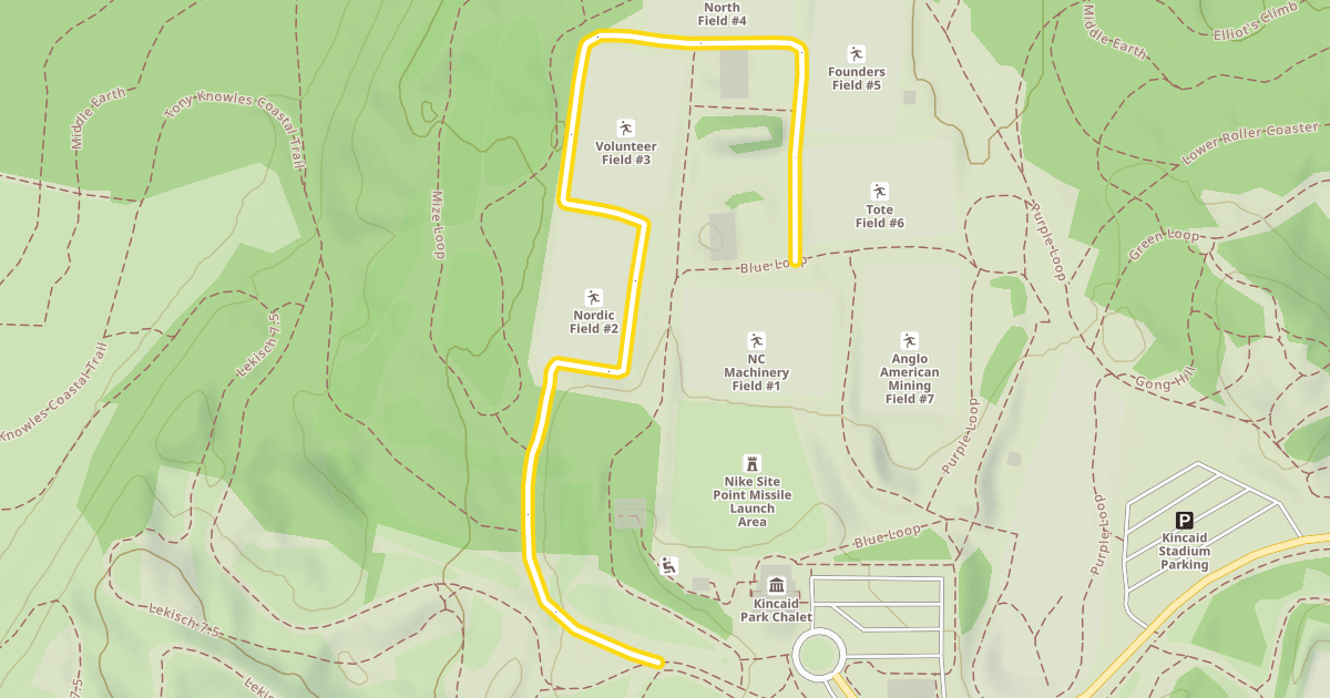Map preview of Chalet Loop