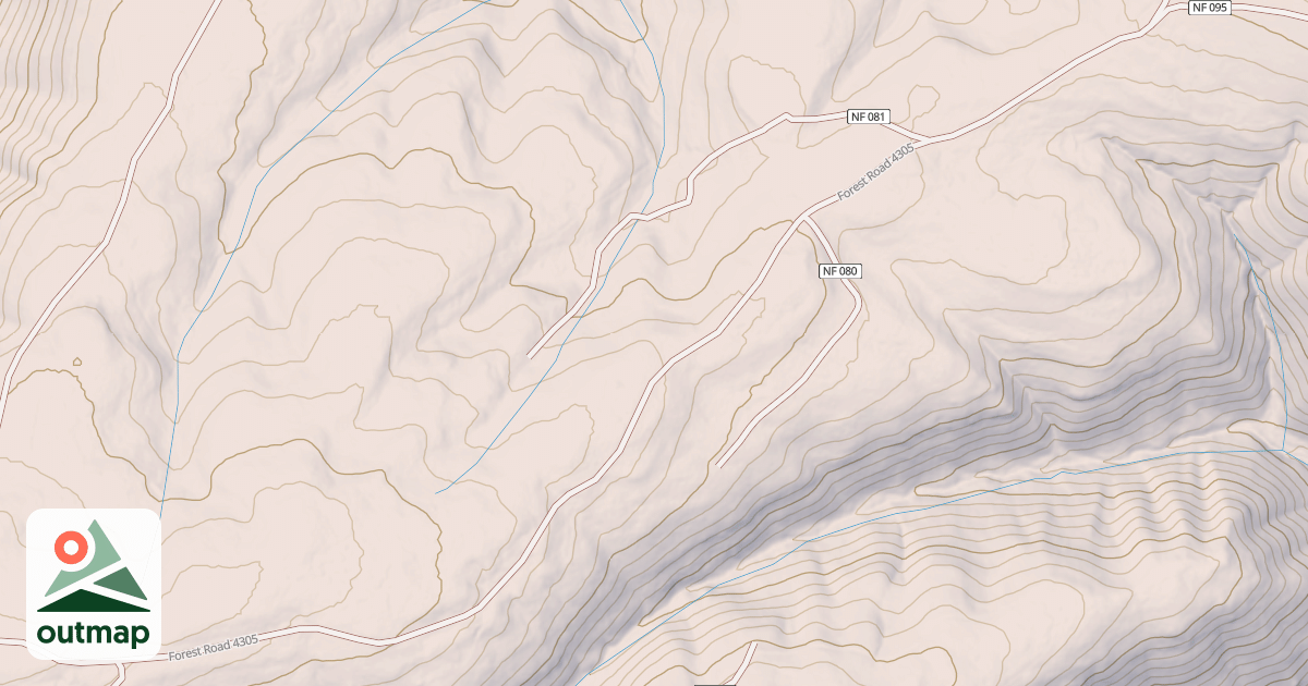 Map of LITTLE BUTTE