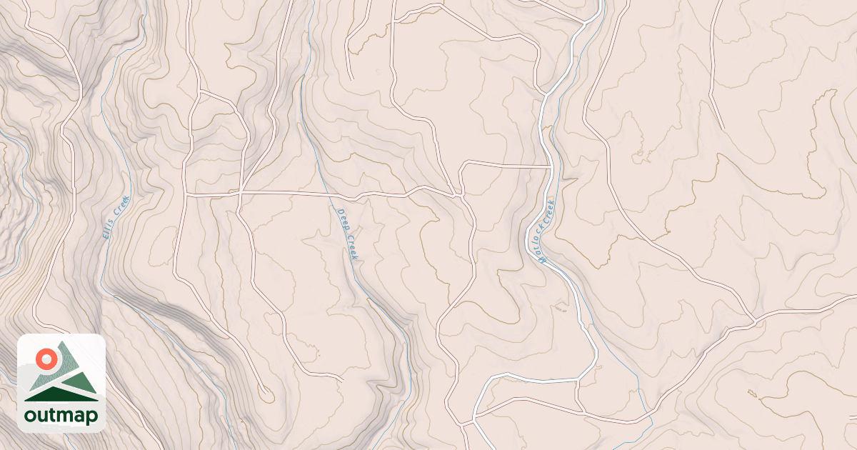 Map of USFS Motor Vehicle Use Map Roads {062A1388-50BD-42D1-86BB-29D1544F7BE6}