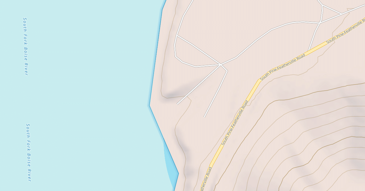 Map preview of DEER CREEK BOAT RAMP