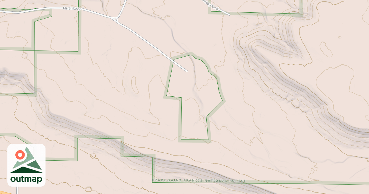 Map of OLD SHILOH