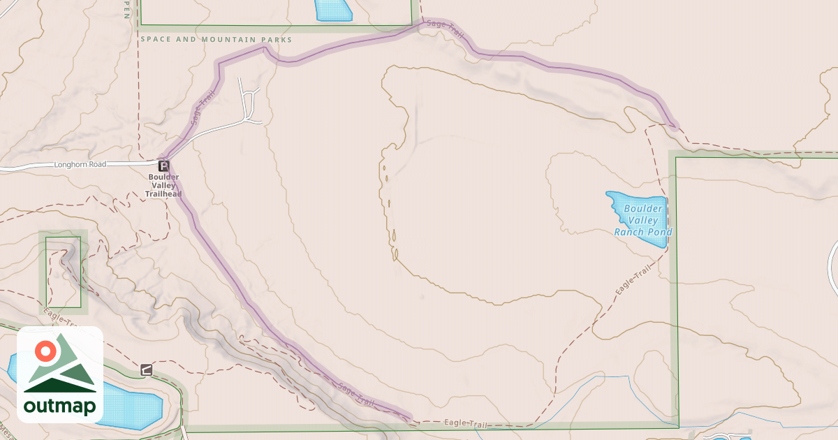 Map of Sage Trail