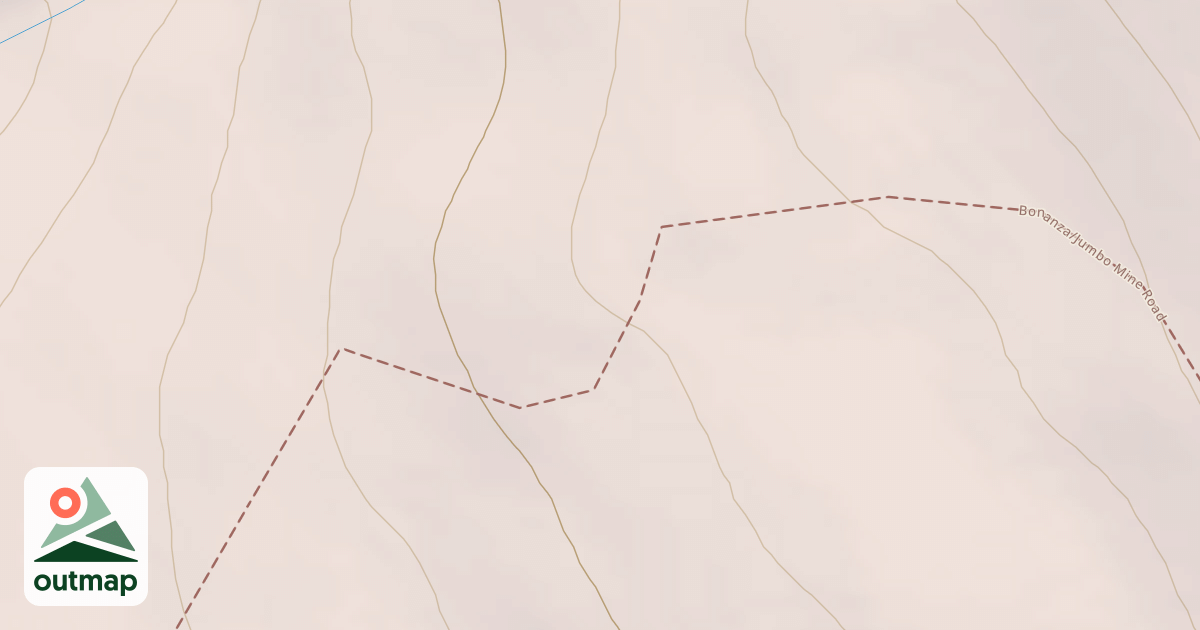 Map of Bonanza/Jumbo Mine Trail
