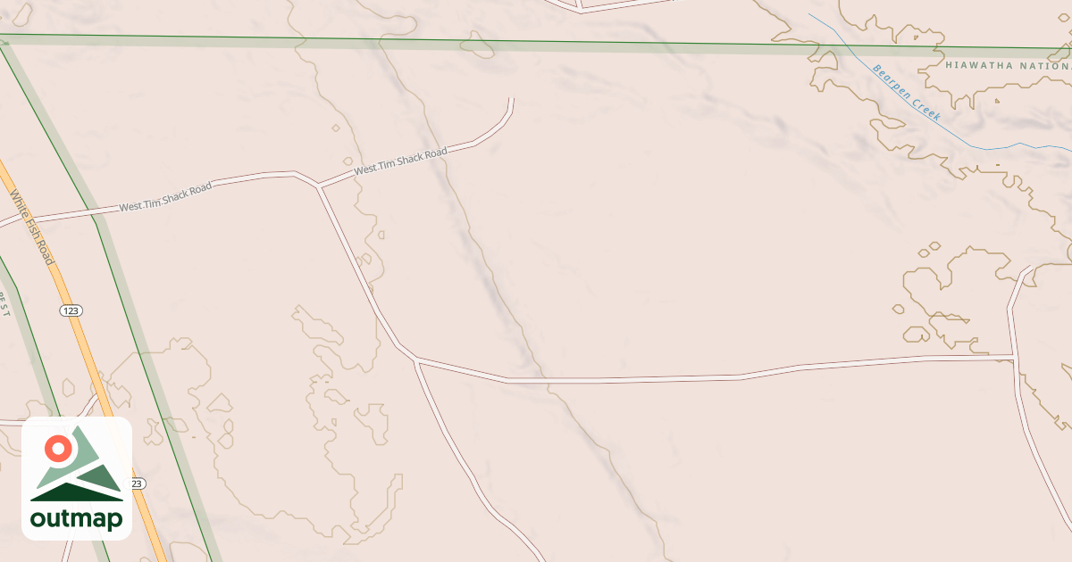 Map of BEAR PEN