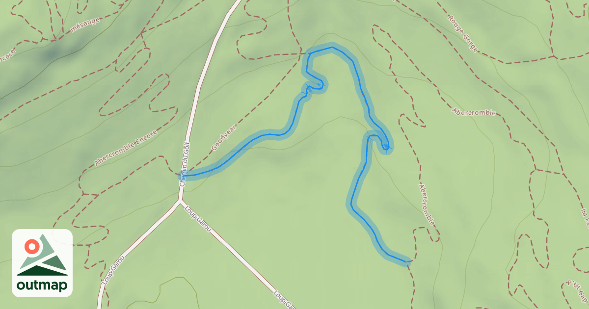 Map of Abercrombie