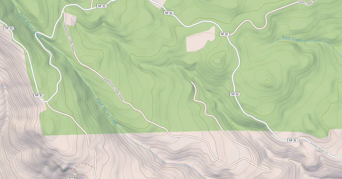 Map preview of DEADHORSE CR