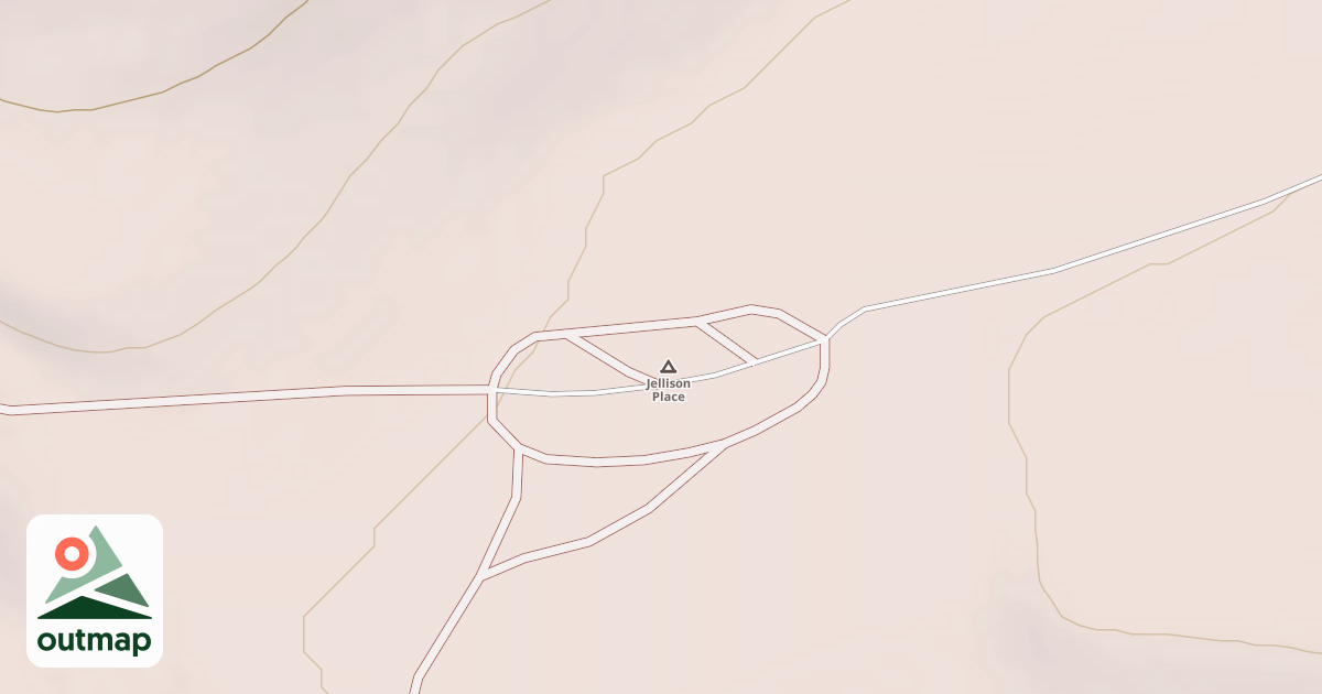 Map of JELLISON CAMPSITE