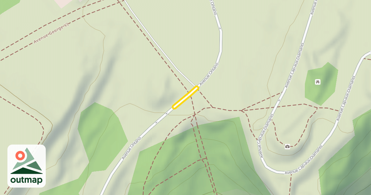 Map of Avenue Ontario