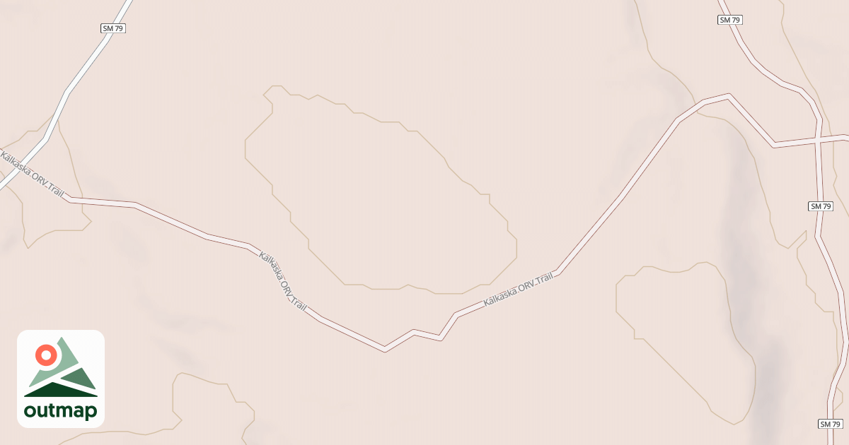 Map of Kalkaska Trail