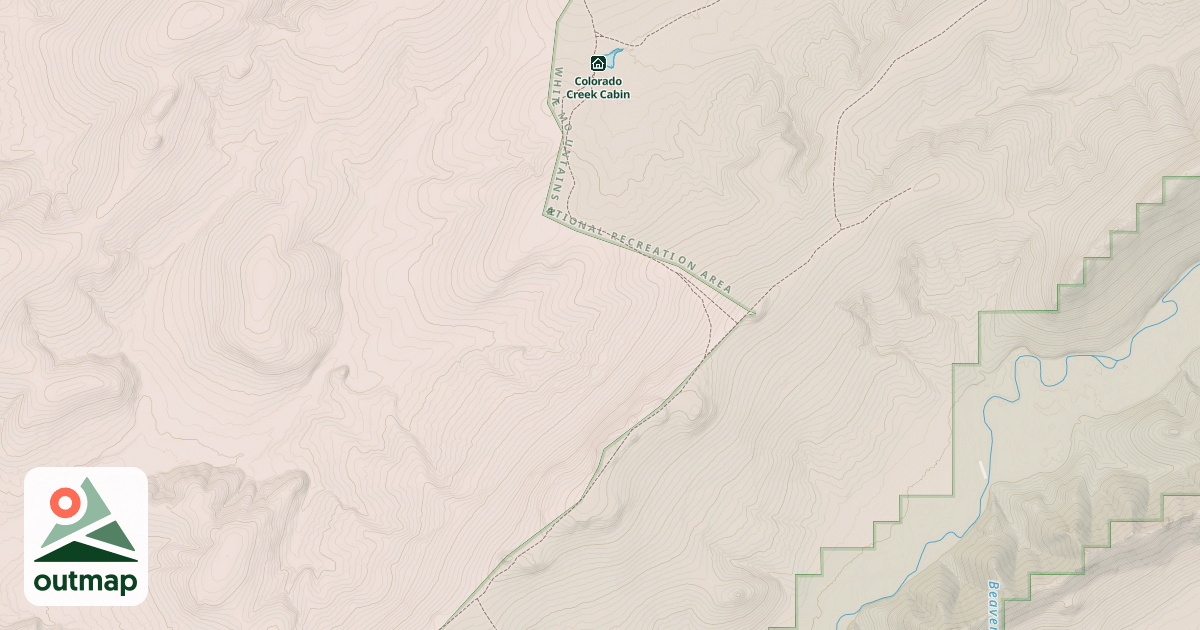 Map of Big Bend Trail