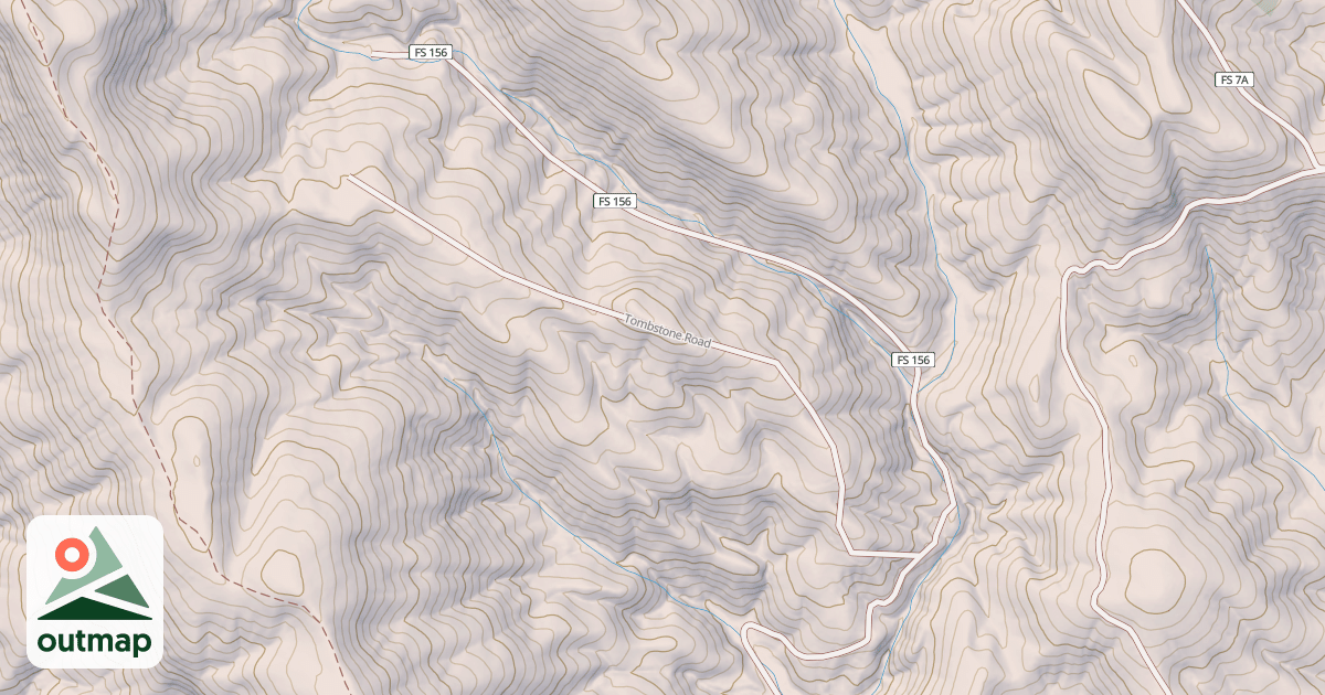 Map of SARAH'S CREEK