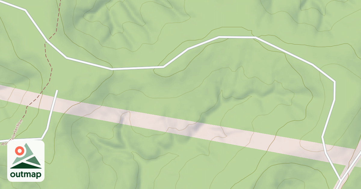 Map of CEDAR RIDGE
