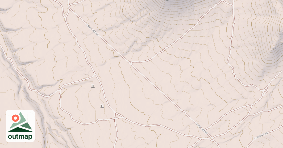 Map of CORRAL 18