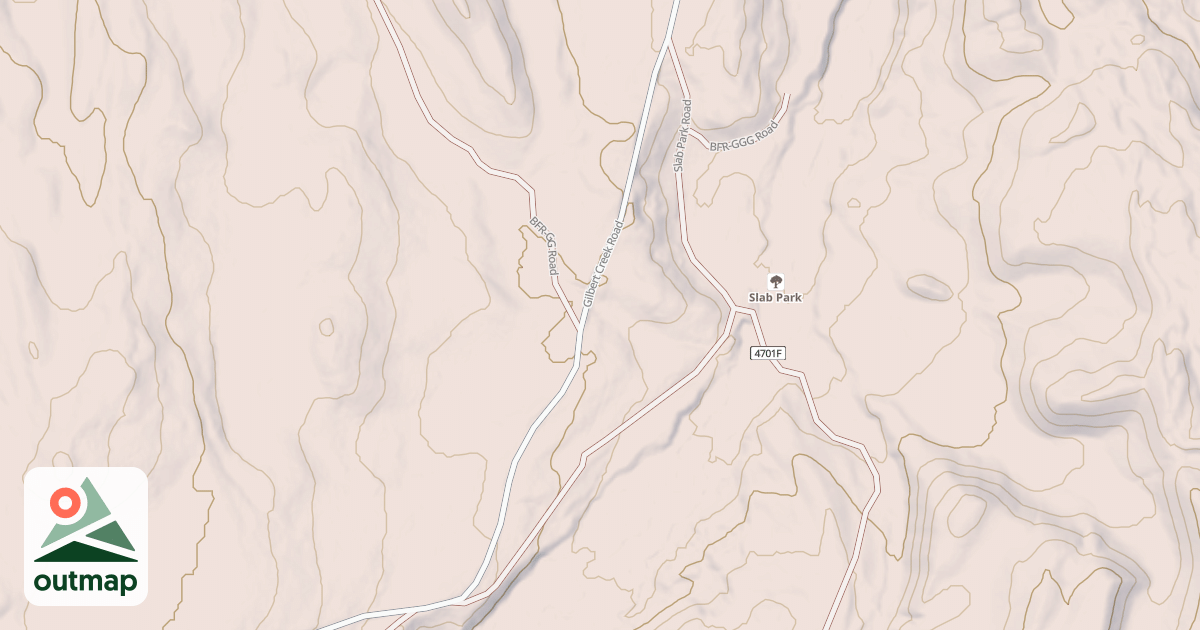Map of SLAB PARK