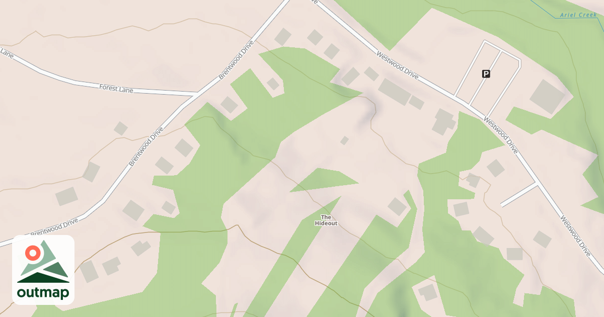 Map of Tubing Hill