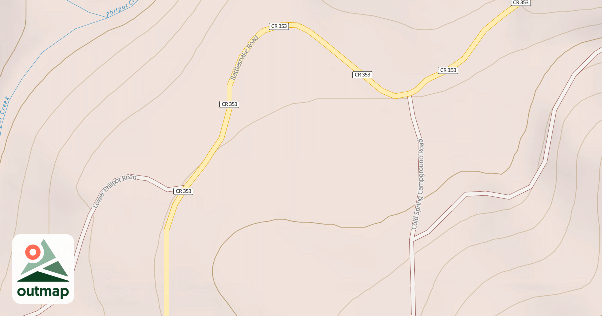 Map of COLD SPRING CG