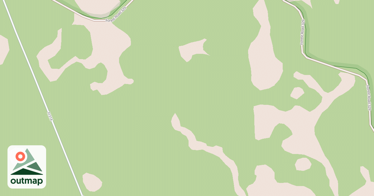 Map of USFS Motor Vehicle Use Map Roads {B3E113AE-747B-4076-B755-D7A2EDB40B88}