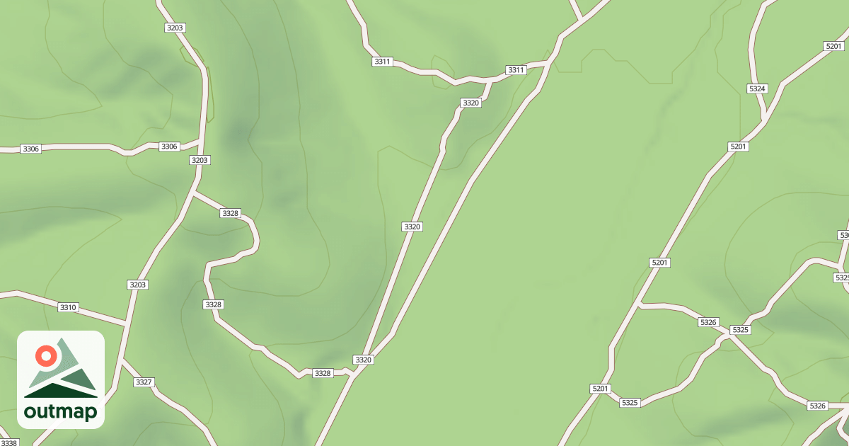 Map of USFS Motor Vehicle Use Map Trails 19971