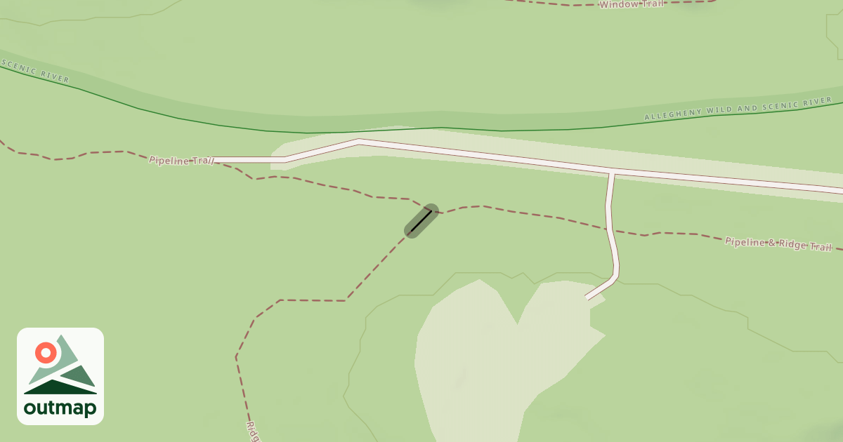 Map of Ridge Trail