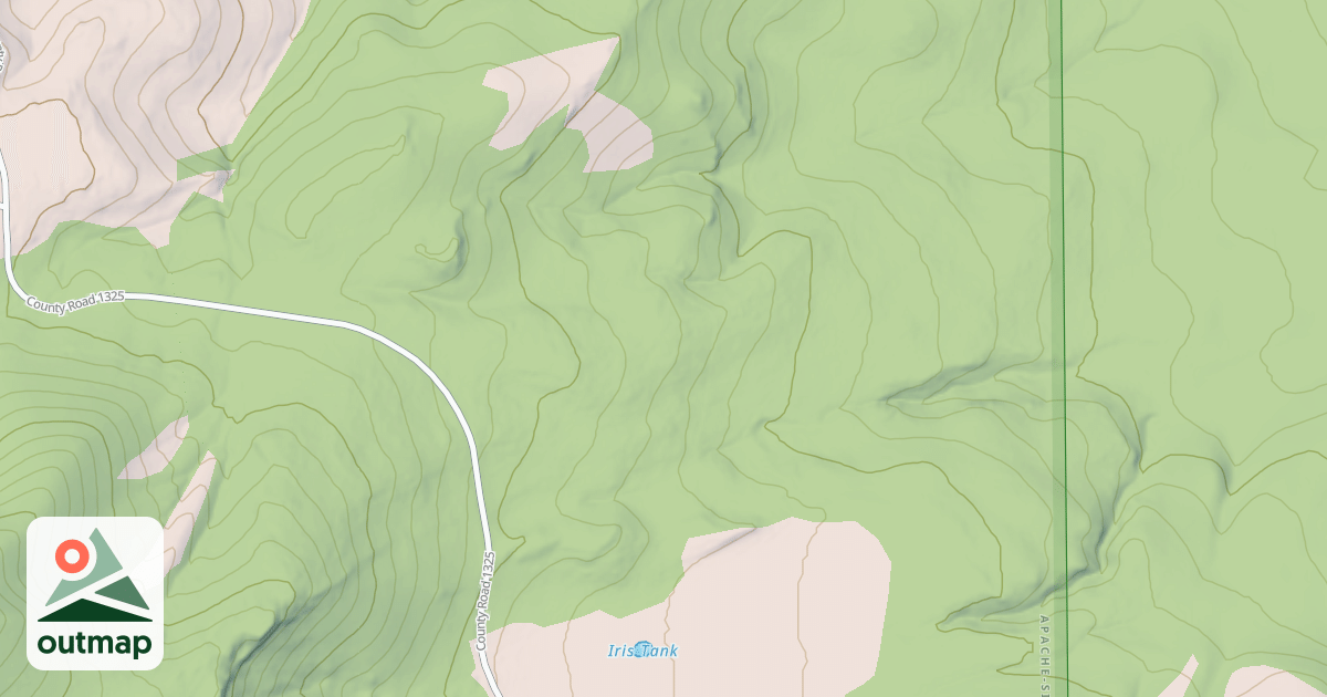 Map of IRIS SPRING TS.