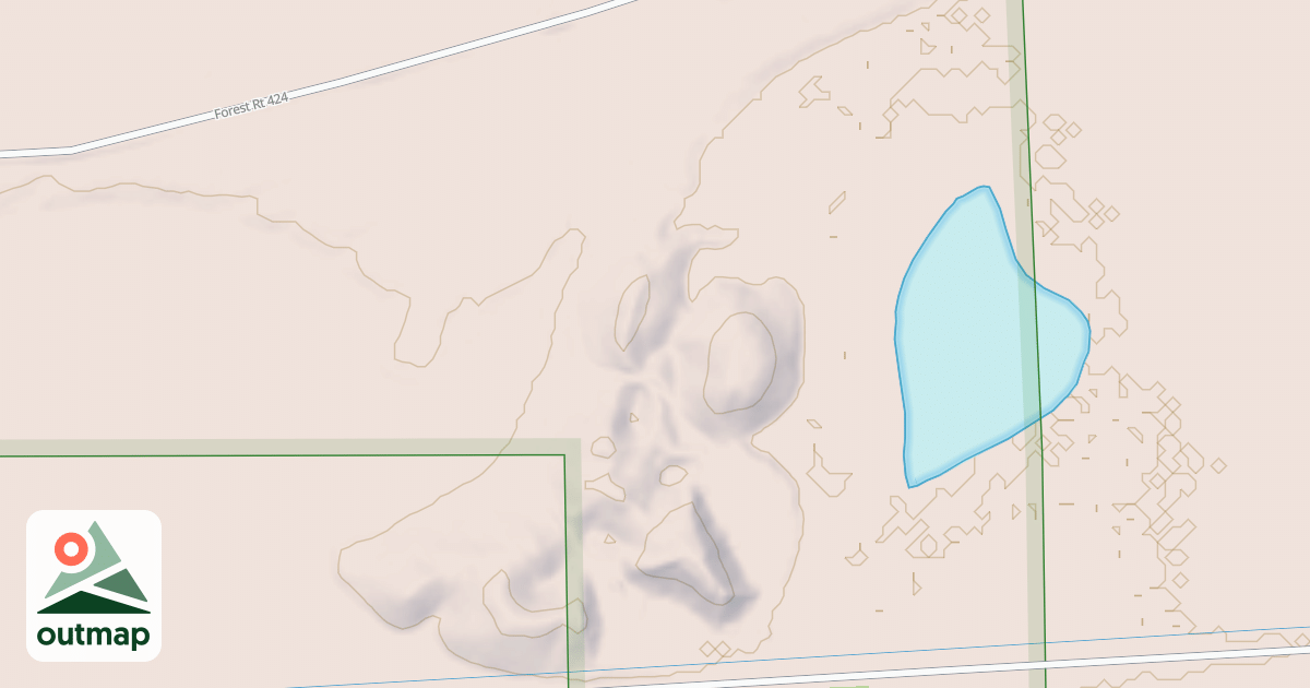 Map of DENLEY LAKE SPUR D