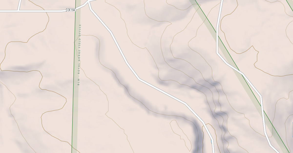 Map preview of BLM National GTLF Public Motorized Roads 4b3808be-1e2a-4113-81f2-16e66b42c107
