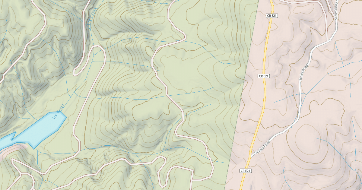 Map preview of HARRISON RIDGE SPUR A