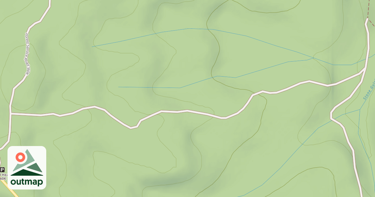 Map of CEDAR CUT 2