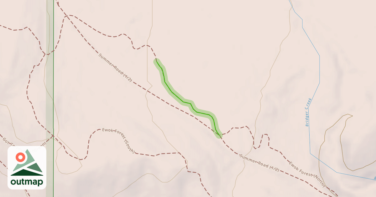 Map of Ewok Forest (North)