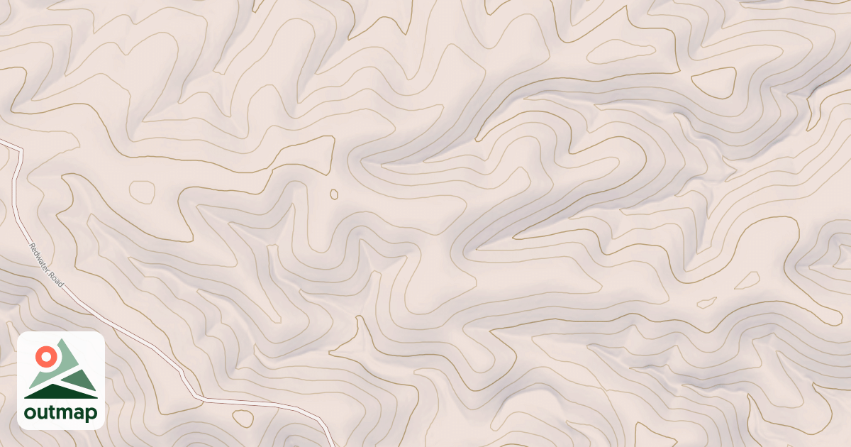 Map of HILL TOP