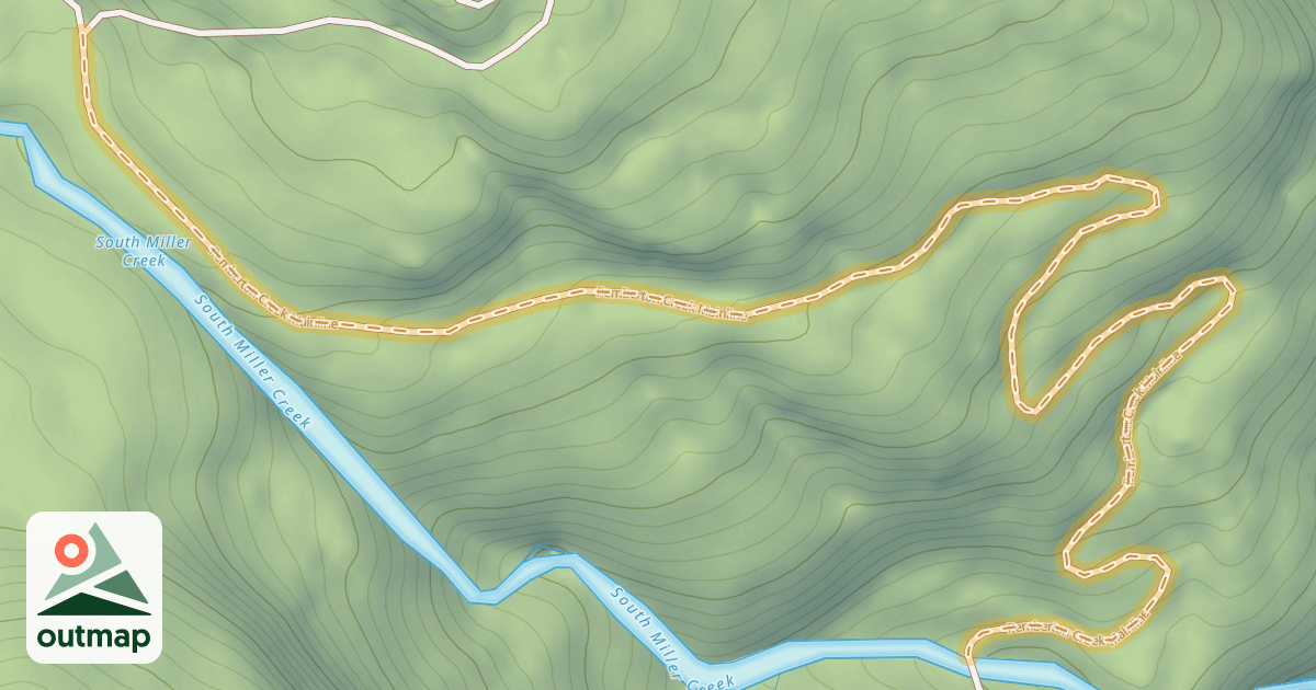 Map of Pemberton Creek Mainline