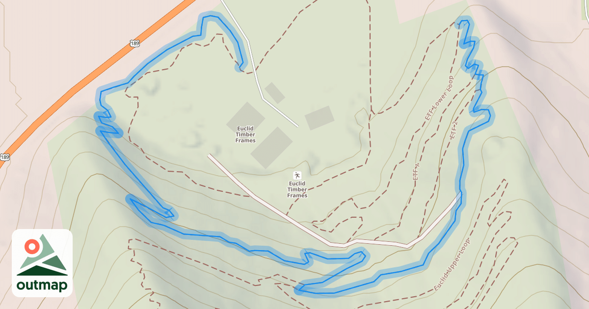 Map of Euclid Upper Loop