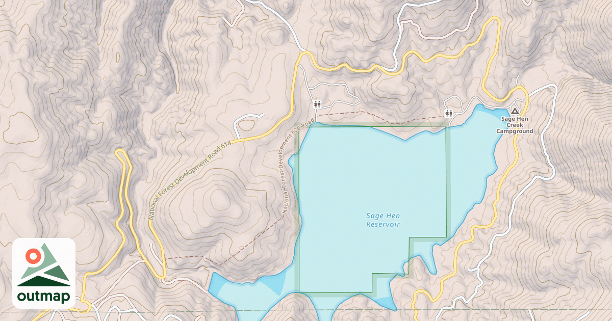 Map of RESERVOIR